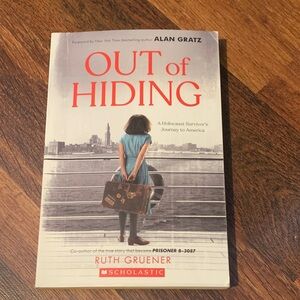 Scholastic Out of Hiding Book